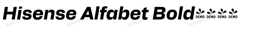 Hisense Alfabet Bold字体转换 Hisense Alfabet Bold字体转换